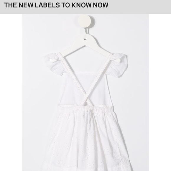 Victorian Broderie pinafore Dress - Picture 2 of 5